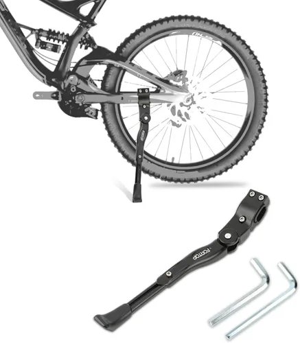 Soporte de bicicleta para bicicleta de adulto, soporte de bicicleta de aluminio ajustable para bicicletas de 24, 26, 27.5, 29 pulgadas, bicicletas