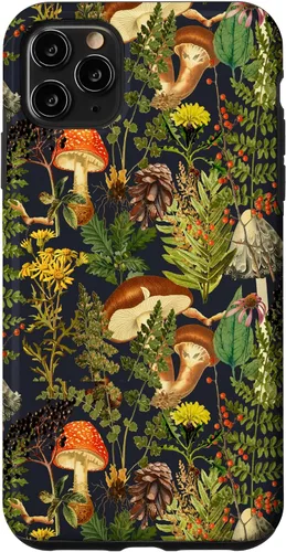 Miniatura 13 de Mushroom Woodland Scene elderberries Fungi Nature Shrooms Case for iPhone 17