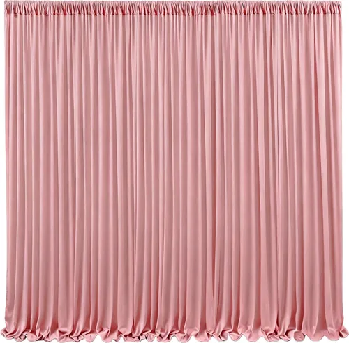 Miniatura 20 de Cortinas de Fondo Beige - Cortinas de Poliéster Sin Arrugas para Fotografía, Cortinas de Fondo para Fiestas, para Decoraciones de Baby Shower