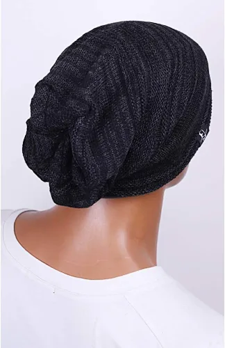 Miniatura 22 de FORBUSITE Gorro de punto largo holgado para hombre para verano e invierno, de gran