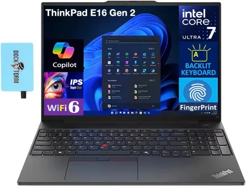 Miniatura 10 de Lenovo ThinkPad E16 Business Laptop de 16.0" pantalla WUXGA IPS de 300 nits