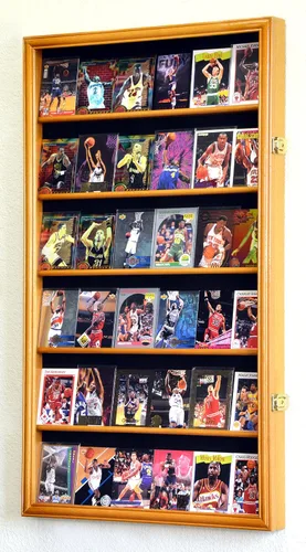 Miniatura 6 de 36 Sport Cards Collectible Card Display Case Cabinet Holder Wall Rack 98% UV, Lockable