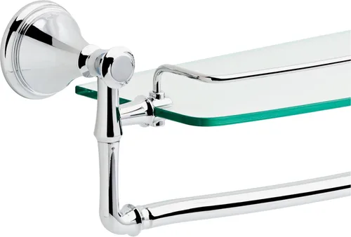 Miniatura 3 de Delta Faucet Cassidy. Estante de vidrio con barra, de 24 pulgadas., 79710