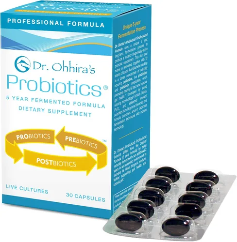 Miniatura 7 de Dr. Ohhira's Probióticos Fórmula Profesional con Prebióticos Fermentados de 5 Años, Probióticos Activos Vivos y El Único Producto con Metabolitos