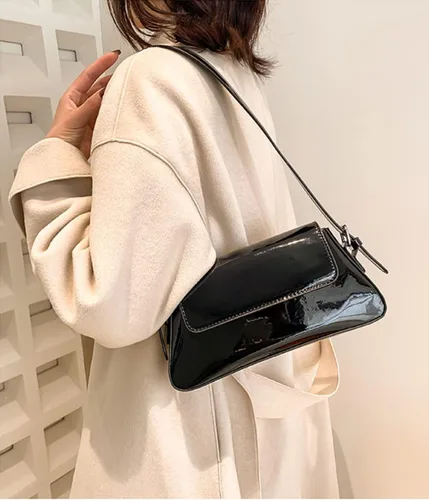 Miniatura 2 de Bolso de noche para mujer, bolso de mano Y2k, plateado brillante, bolso de mano, bolso de fiesta, lindo bolso metálico