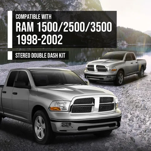 Miniatura 2 de G-PLUS Panel de extensión de consola central izquierdo y derecho compatible con DODGE RAM 1500/2010-2012 DODGE RAM 2500 3500 2009-2012