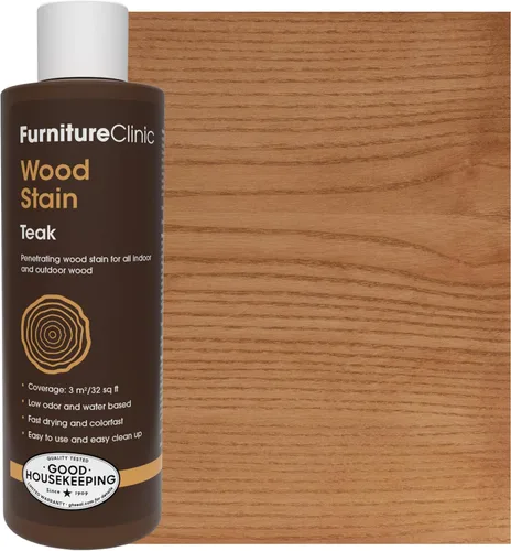 Miniatura 16 de Furniture Clinic - Tinte para madera de base acuosa Palisandro Secado rápido, bajo olor y no tóxico para muebles de interior y exterior y más