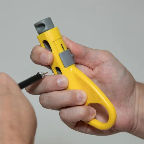 Miniatura 7 de Klein Tools VDV110-095 Pelador de cable coaxial radial