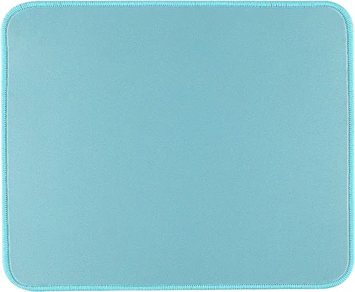 Miniatura 10 de Alfombrilla de mouse con borde cosido duradero, alfombrilla de escritorio pequeña para computadora con superficie lisa, base de goma antideslizante