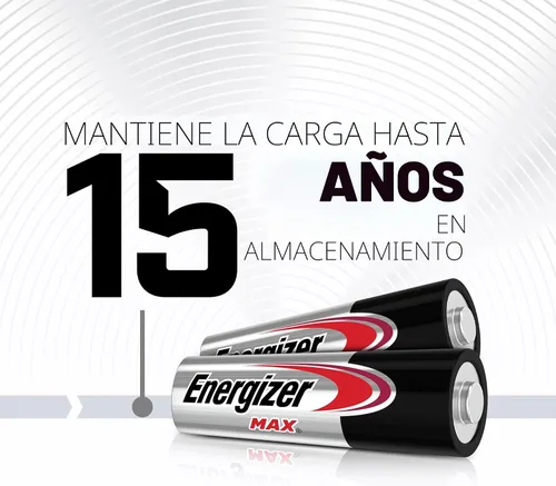Miniatura 4 de Energizer MAX - Pilas AA (paquete de 16), pilas alcalinas doble A