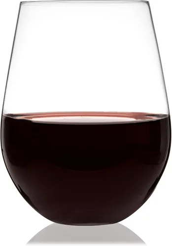 Miniatura 9 de True Juego de copas de vino sin tallo, copas modernas para vinos tintos y blancos, cócteles, bebidas, regalos de boda, inauguración de la casa