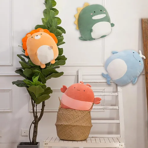 Miniatura 4 de Almohada de Peluche de Dinosaurio, 16 pulgadas Lindos Animales de Peluche de Dinosaurio Juguete Almohada de Peluche de Dinosaurio Regalos