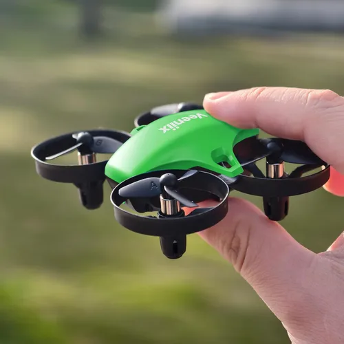 V995 Mini Dron para Niños y Principiantes, Avión Cuadricóptero para Interiores y Exteriores para Niños y Niñas con Giros 3D, Rotación de 360°, Vuelo