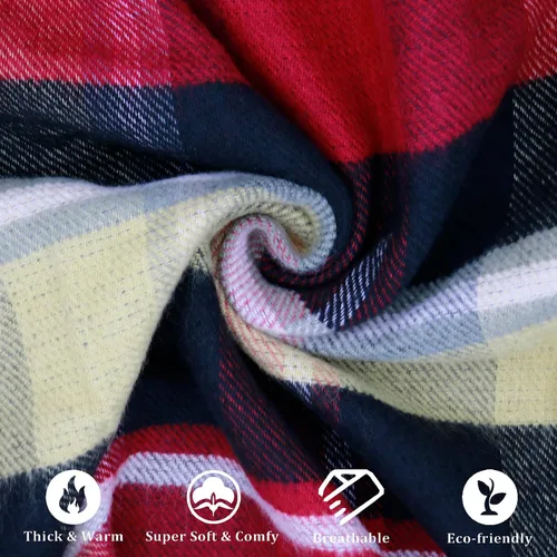 Miniatura 63 de Poncho chal para mujer, suéteres suaves y cálidos para mujer, parte delantera abierta, poncho de viaje para otoño, invierno y primavera