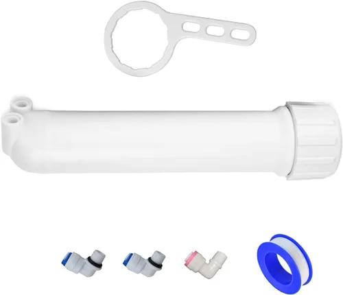 Miniatura 12 de Huining Paquete de 4 tubos de agua para membrana de ósmosis inversa Filtro de agua de membrana RO residencial Reemplazo Cartrige para sistema