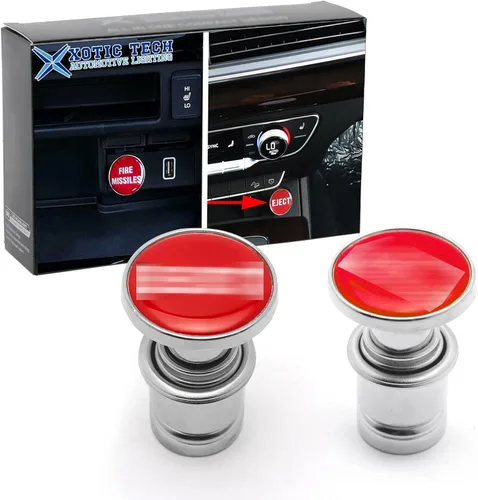 Miniatura 9 de Xotic Tech - Cubierta de repuesto para encendedor de cigarrillos, para autos, camiones, SUV, con fuente de alimentación de 12 V