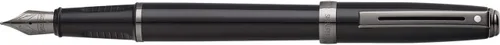 Miniatura 18 de Sheaffer Prelude - Bolígrafo de laca de ónix negro con tapa de paladio perseguido y ribete chapado en oro de 22 quilates