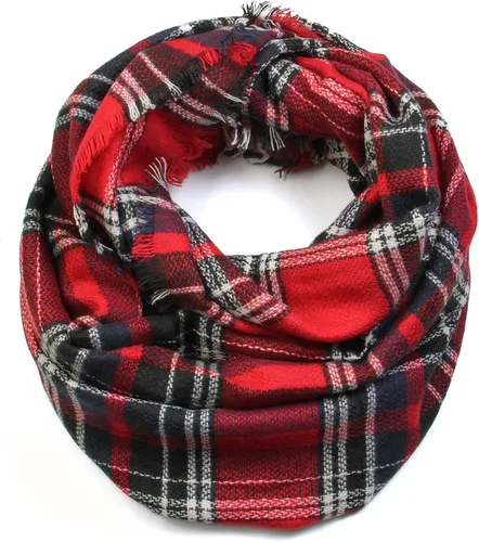 Bufandas de moda a cuadros y cuadros Infinity de Scarfand's Tartan