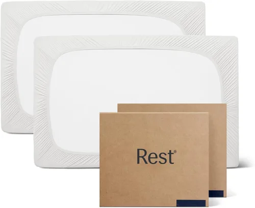 Miniatura 29 de REST® Evercool®+ Sábana bajera ajustable, tamaño King, azul claro, 15 pulgadas de profundidad (hasta 18 pulgadas), ropa de cama transpirable