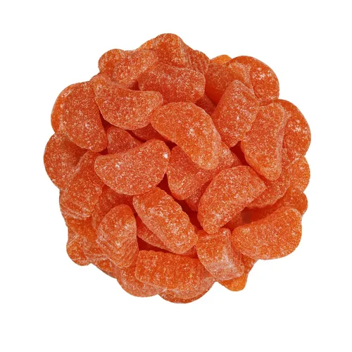 Smarty Stop Caramelos de goma naranja en rodajas de cuña (5 libras (paquete de 1))