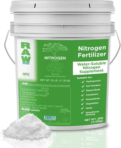 Miniatura 10 de Fertilizante de nitrógeno crudo de 2 onzas Alimento vegetal soluble en agua con alto contenido de nitrógeno para crecimiento vegetativo