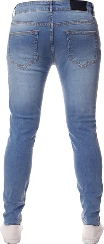 Miniatura 4 de ENZO - Pantalones vaqueros para hombre, diseño de mezclilla