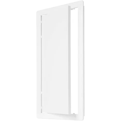 Miniatura 21 de Panel de acceso de plástico blanco de 4 x 4 pulgadas. Panel de puerta de eje de servicio. Plomería, electricidad, calefacción, panel de acceso