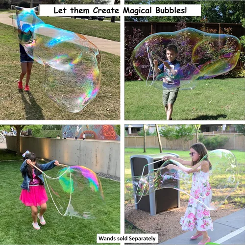 Miniatura 4 de Bubbleventi Mezcla de burbujas gigantes (hace 4 galones)
