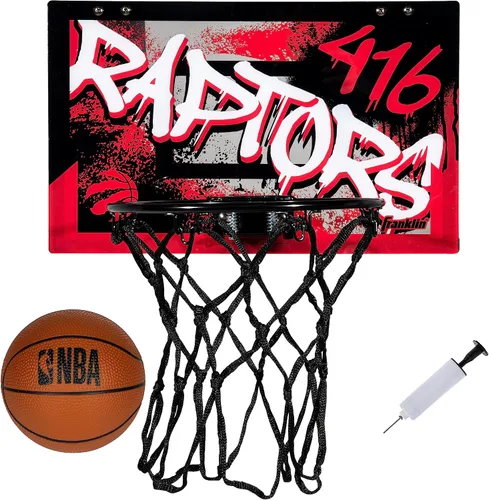 Miniatura 27 de Franklin Sports NBA Team Over the Door Aros de Baloncesto - Mini Aro de Baloncesto Interior para Niños + Juego de Pelota - Mini Aros para Fanáticos