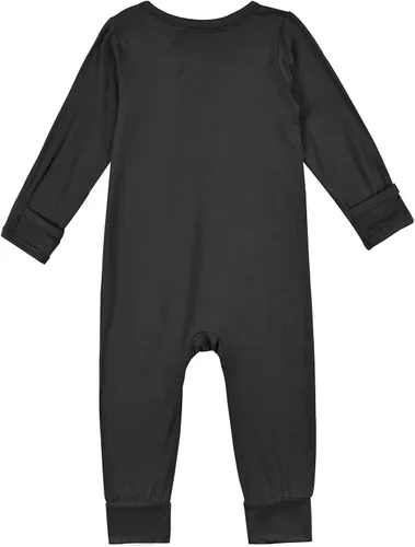 Miniatura 2 de Aablexema Pijama sin pies con cremallera y mitón, rayón de bambú, pijama de manga larga para bebé