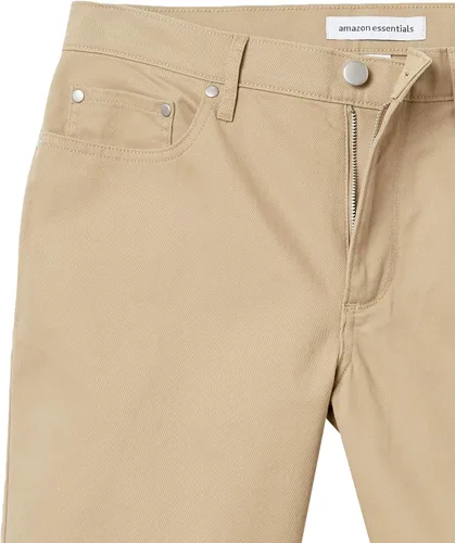 Miniatura 5 de Tienda Essentials Pantalones cortos elásticos con 5 bolsillos y entrepierna de 9 pulgadas para hombre