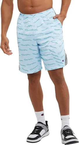 Champion Pantalones cortos para hombre, pantalones cortos de malla Lacrosse para hombre, pantalones cortos deportivos para hombre, 9 pulgadas