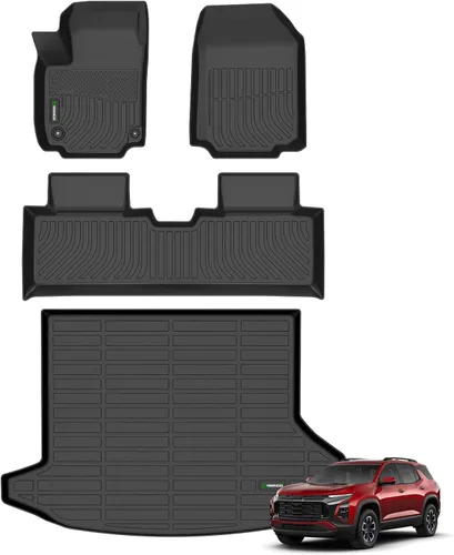 Miniatura 36 de ANBINGO® Alfombrillas de Piso para 2024 2025 CX-90 y CX90 PHEV (Híbrido Enchufable) 6 y 7 Asientos 2da Fila Asiento de Capitán o Asiento Tipo Cubo