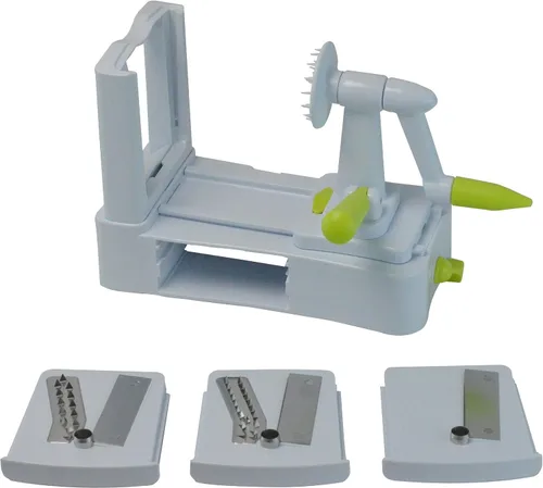 Miniatura 8 de Southern Homewares - Cortador de verduras en espiral de 3 cuchillas, calabacín, fabricante de fideos de espagueti para frutas y verduras, diseño