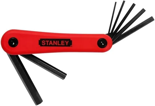Miniatura 2 de Stanley 4-69-262 Juego de llaves plegables (7 piezas), color plateado