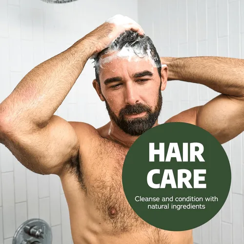 Miniatura 6 de Dr. Squatch Paquete de Cabello Natural para Hombres - Cabello Saludable y de Aspecto Abundante - Champú de Alquitrán de Pino (8 fl oz)