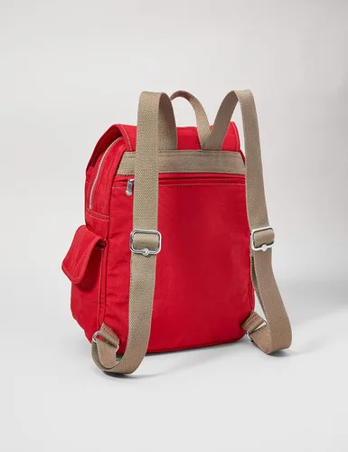 Miniatura 2 de Kipling City Pack S para mujer, Rojo (True Red C)., 27x33.5x19 cm