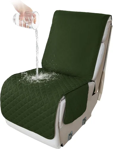 Miniatura 170 de HDCAXKJ Fundas de sofá seccional reclinable 100% impermeable, forma de L, funda de sofá reclinable lavable acolchada suave para mascotas, perro