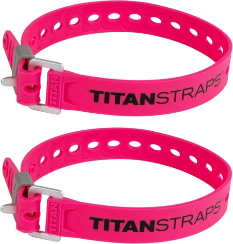 Miniatura 6 de Titan Utility Straps - Correas de tensión fáciles de usar y fiables para asegurar bicicletas y motocicletas, esquís, mangueras de jardín, Verde lima