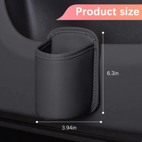 Miniatura 2 de Portavasos grande para puerta de automóvil, clip en el asiento del vehículo, soporte para bebidas colgante lateral, organizador de botellas de agua