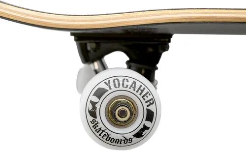 Miniatura 7 de Yocaher. Monopatín blanco de 7,75 pulgadas.