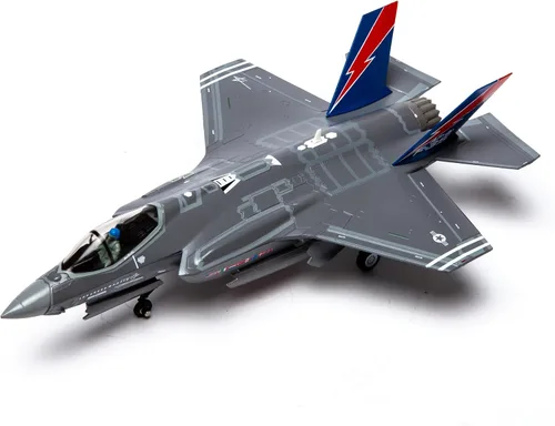 Miniatura 12 de NUOTIE 1/72 F-35A Lighting II Avión de combate Modelo de avión de combate Fuerza Aérea de los Estados Unidos AF-01 avión fundido a presión