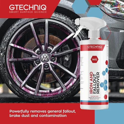 Miniatura 3 de Gtechniq W6 - Limpiador de ruedas y pintura para automóviles, removedor de polvo de frenos, desengrasante y limpiador de llantas de aleación