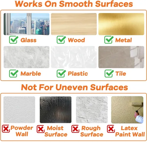 Miniatura 6 de YoleShy Cinta de sellado transparente para ventanas, 2 pulgadas x 30 yardas, sin residuos, cinta aislante de ventana resistente para puertas
