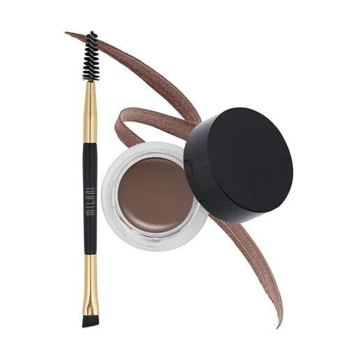 Miniatura 8 de Milani Stay Put Brow Color - Marrón Medio (0.09 onzas) Color para cejas vegano, sin crueldad animal que rellena y da forma a las cejas
