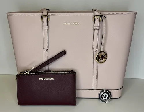 Miniatura 2 de Michael Kors MICHAEL Michael Kors Jet Set - Bolso de hombro grande TZ de viaje con doble cierre para la muñeca