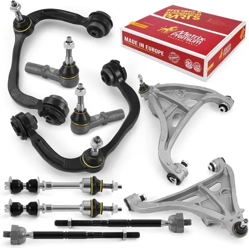 Miniatura 79 de Metrix Premium Chassis Parts - Kit de suspensión delantera de 10 piezas para BMW X5 2007-2013, BMW X6 2008-2014, reemplazo, fabricado en Europa