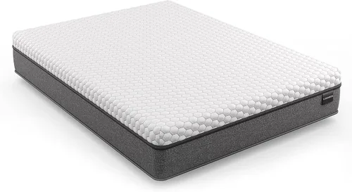 Miniatura 4 de Yogabed Colchón híbrido fresco (12 pulgadas) duerme fresco y cómodo toda la noche, espuma viscoelástica con infusión de cobre, sistema de bobina