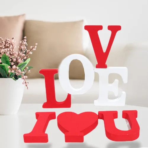 Miniatura 7 de AOCEAN Letras de madera blanca de 6 pulgadas, letras de madera sin terminar para decoración de pared, letras de pie, rebanadas, decoración