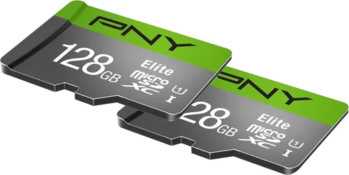 Miniatura 3 de PNY Elite Class 10 U1 - Tarjeta de memoria flash microSDXC de 128 GB, clase 10, U1, Full HD, UHS-I, Micro SD (paquete de 2)